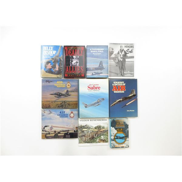 ASSORTED CANADIAN MILITARY BOOK LOT