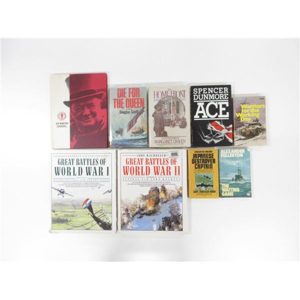 ASSORTED MILITARY BOOK LOT
