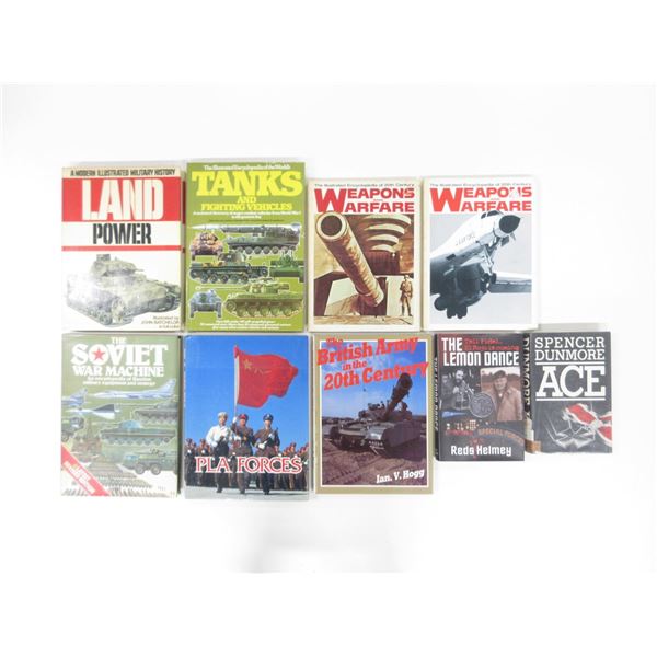 ASSORTED MILITARY BOOK LOT