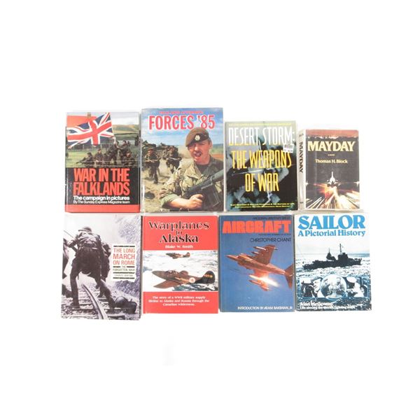 ASSORTED MILITARY BOOK LOT