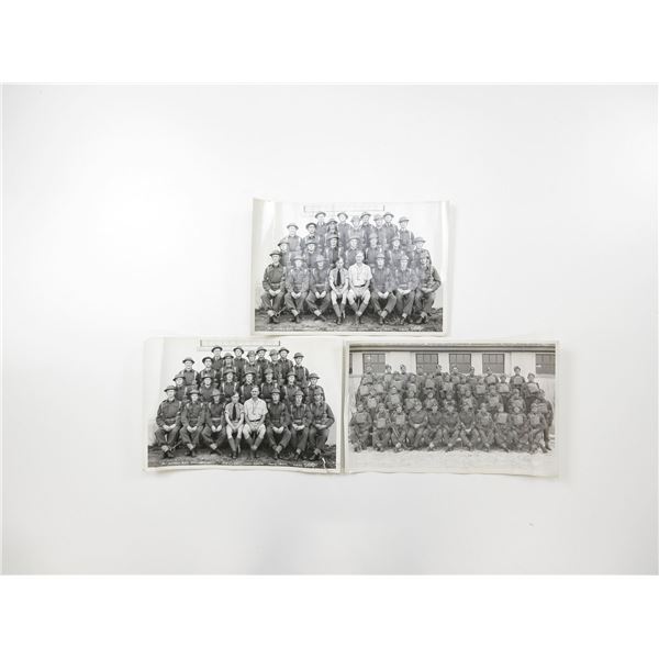 WWII CANADIAN BATTALION PHOTO LOT