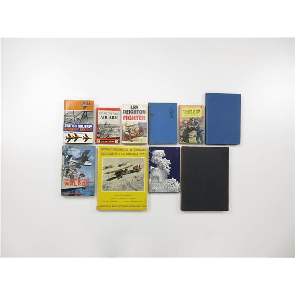 ASSORTED BRITISH MILITARY BOOK LOT
