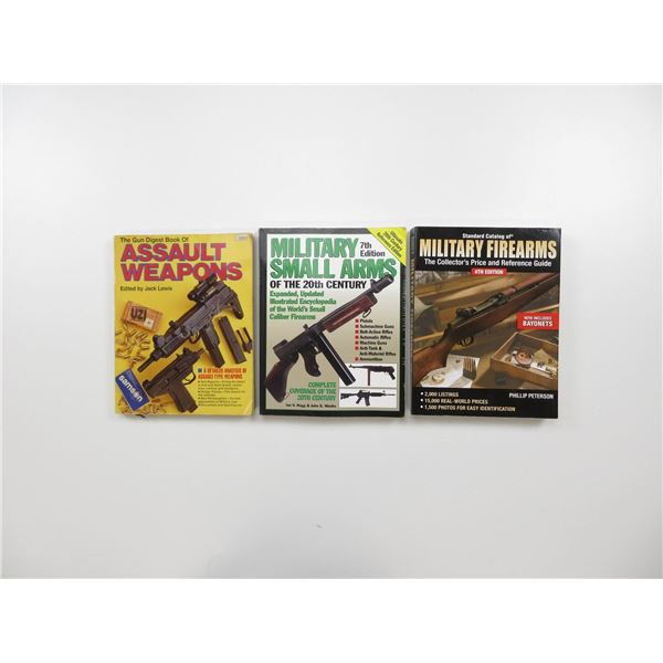 ASSORTED MILITARY ARMS BOOK LOT