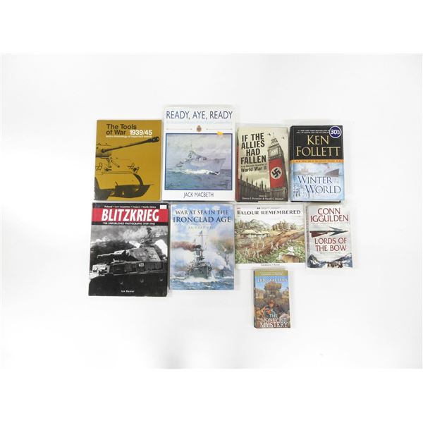 ASSORTED MILITARY BOOK LOT