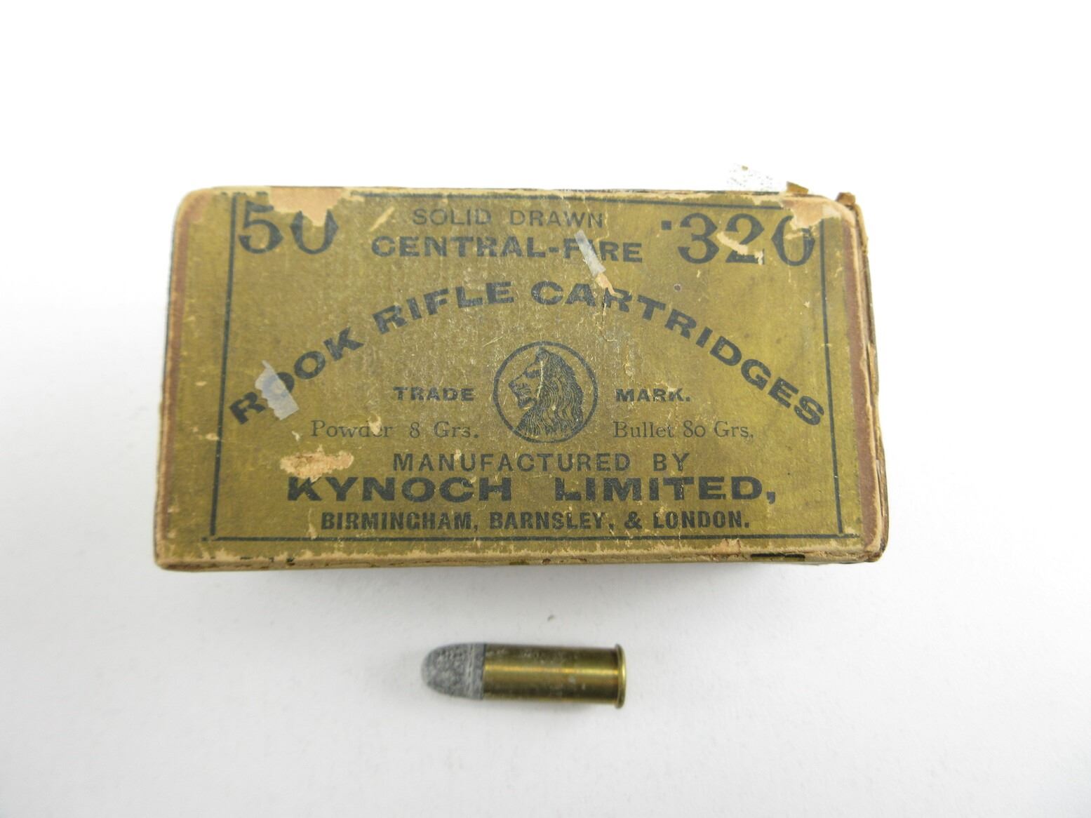COLLECTIBLE KYNOCH .320 ROOK RIFLE AMMO