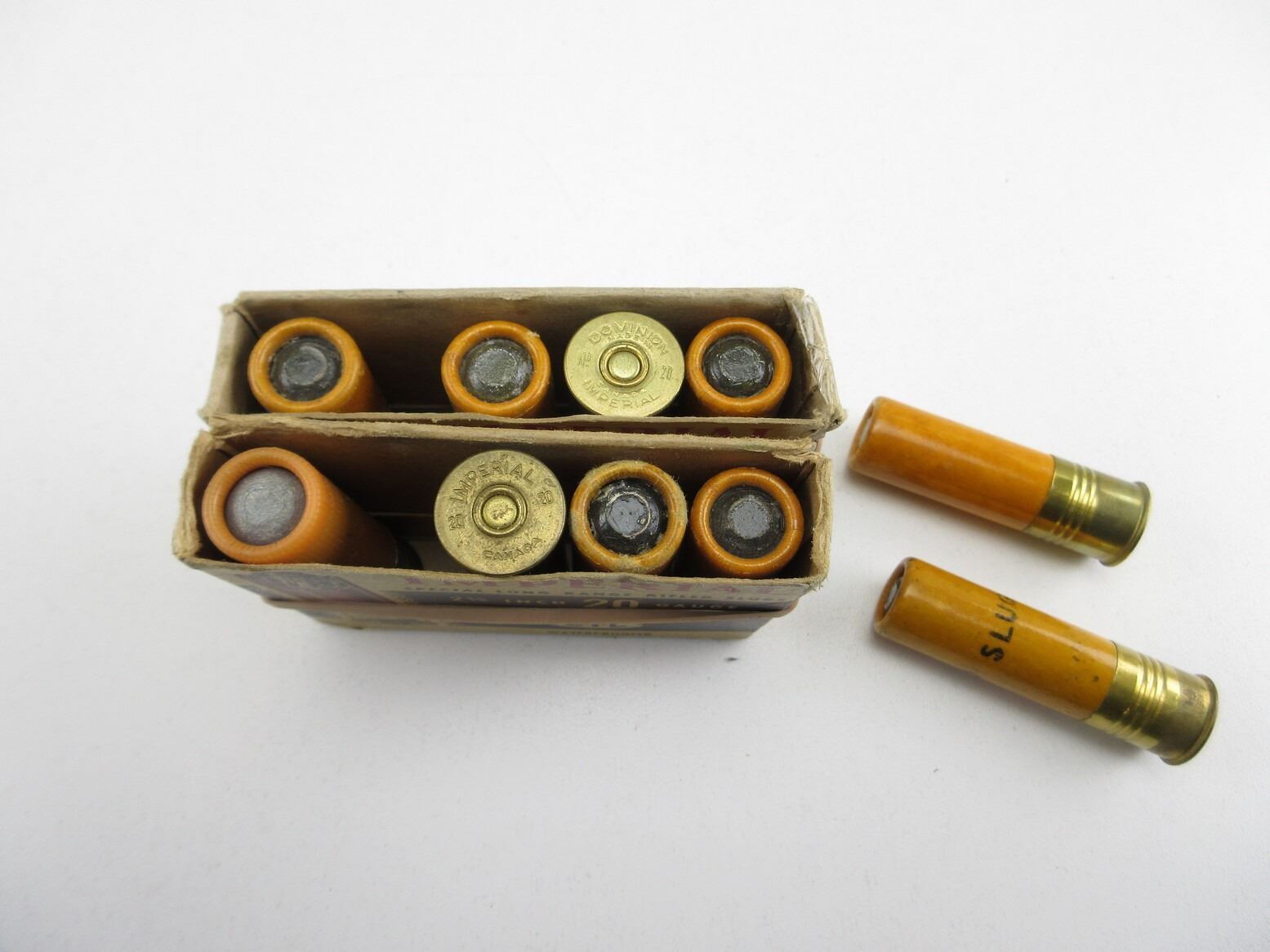 COLLECTIBLE IMPERIAL 20 GAUGE SHOT SHELL LOT