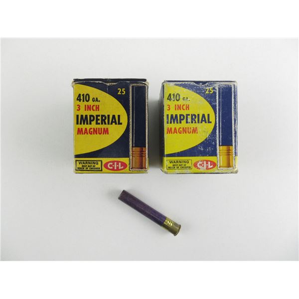 IMPERIAL .410 SHOT SHELLS LOT