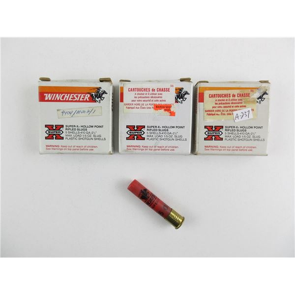 WINCHESTER .410 SHOT SHELLS LOT