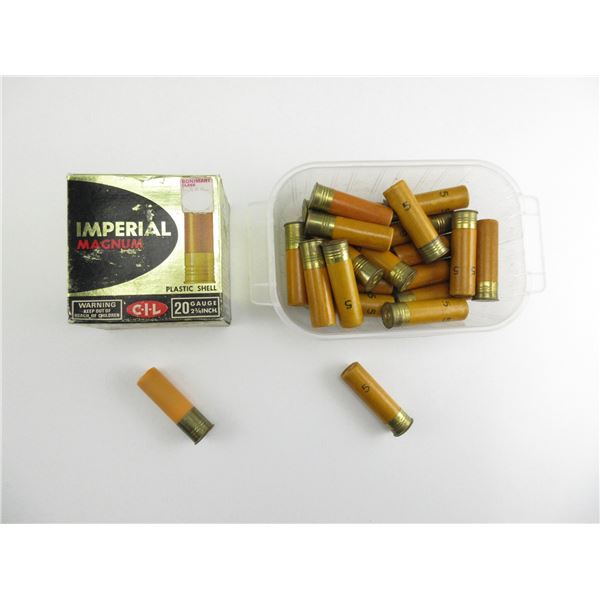 ASSORTED 20 GAUGE SHOT SHELL LOT