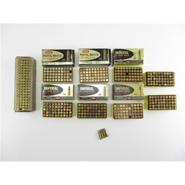 ASSORTED .22 LONG RIFLE AMMO LOT