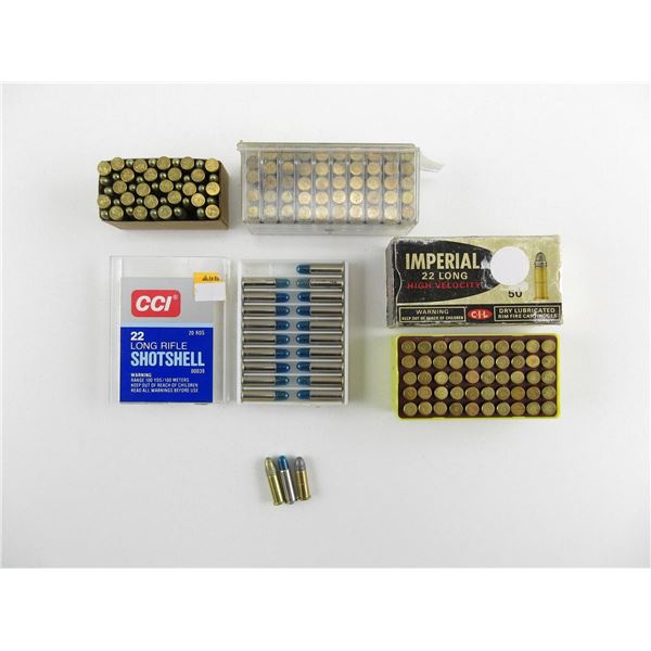 ASSORTED .22 LONG AMMO LOT