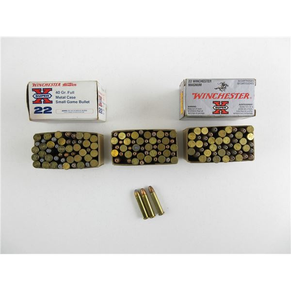 WINCHESTER .22 MAG AMMO LOT