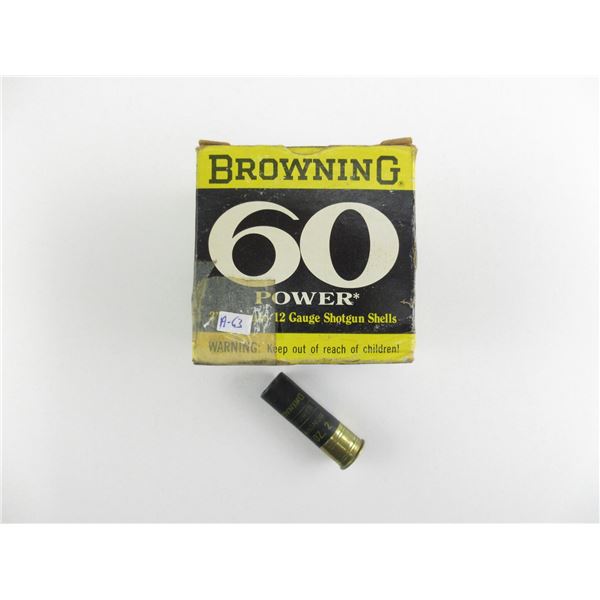 BROWNING 12 GAUGE SHOT SHELL