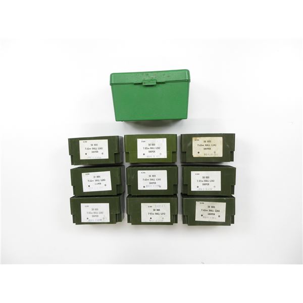 ASSORTED PLASTIC AMMO CONTAINER LOT