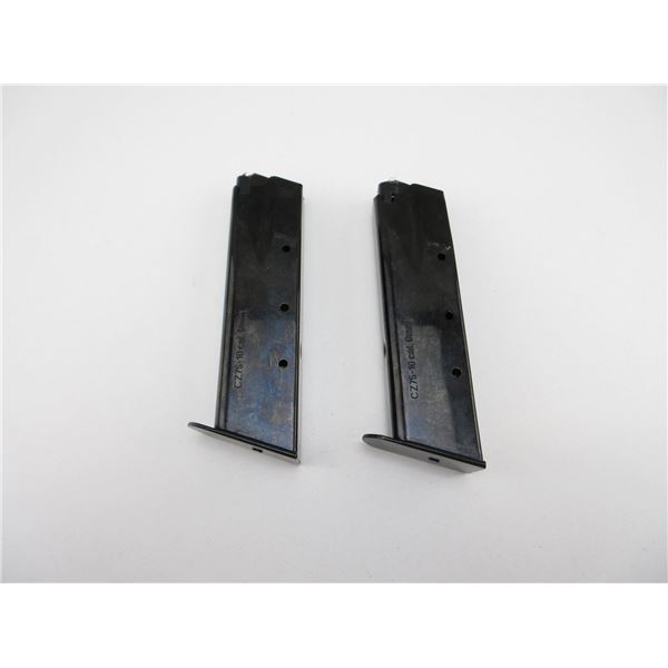 CZ75 9MM PISTOL MAGAZINE LOT