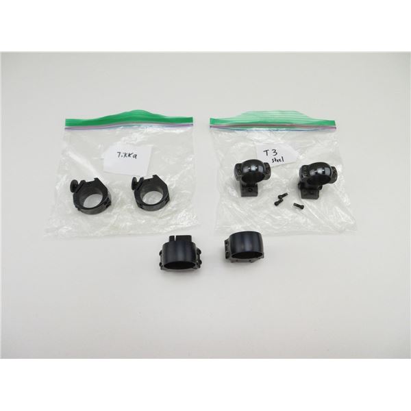 ASSORTED SCOPE RING LOT