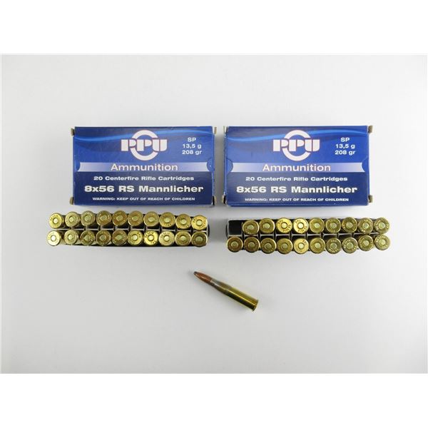 PPU 8X56MM AMMO LOT