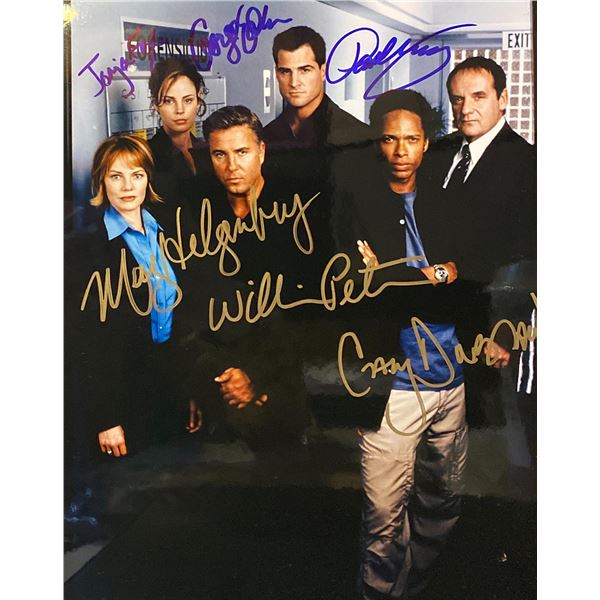 CSI: Crime Scene Investigation Cast Signed Photo