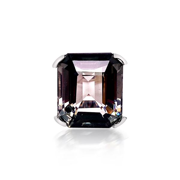 24.90CT NATURAL BIO TOURMALINE 14K W/G RING