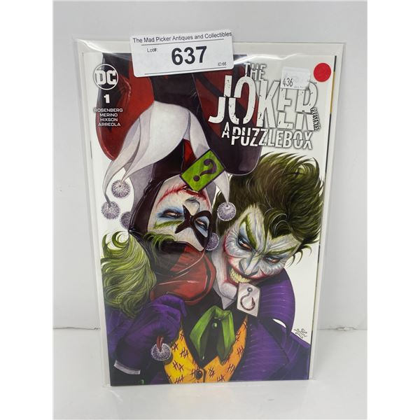 The Joker A Puzzle Box 1 Comic