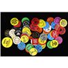 Image 1 : 54 ASSORTED WISCONSIN PLASTIC DRINK TOKENS: