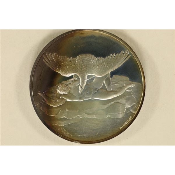 1.24 TROY OZ. STERLING SILVER PROOF ROUND