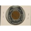 Image 2 : ENCASED 1938 LINCOLN WHEAT CENT HORSESHOE