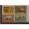 Image 2 : 4 GERMAN NOTEGELDS 1920/21 -10, 25 & 2-50 PFENNING