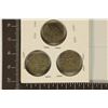 Image 2 : 3 SILVER DIME SIZED OTTOMAN EMPIRE PARA COINS: