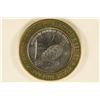 Image 2 : CASINO $10 SILVER TOKEN (UNC) 1996 ONEIDA GREENBAY