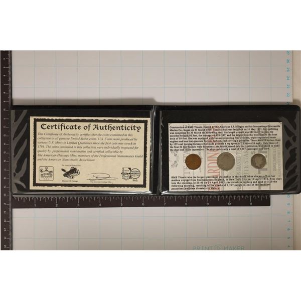 1912 COIN COLLECTION FROM THE YEAR THE TITANIC