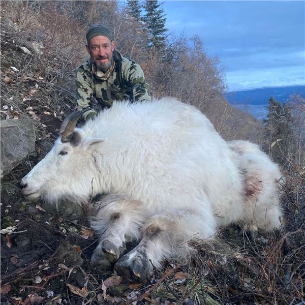 Wrangel St Elias Goat Hunt  Paul and Donna Claus and Ultima Thule Lodge