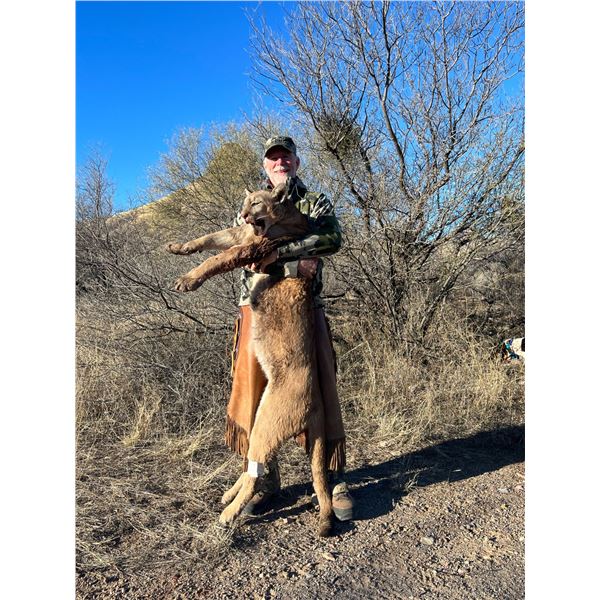 Arizona 5-Day Mountain Lion Hunt for One Donated by Dan Adler and Diamond Outfitters