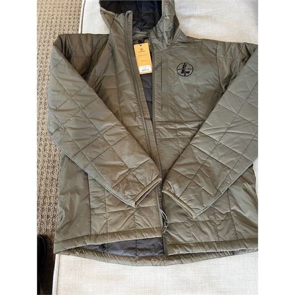 Leupold Quick Thaw insulated Ash Green Jacket - size Large