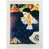 Image 1 : Harlequin Leaning Giclee