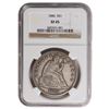 Image 1 : 1846 $1 Liberty Seated Dollar NGC XF45
