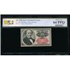 Image 1 : 25 Cent Fifth Issue Fractional PCGS 64PPQ