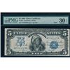 Image 1 : 1899 $5 Chief Silver Certificate PMG 30EPQ