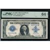 Image 1 : 1923 $1 Silver Certificate PCGS 64EPQ