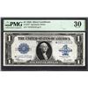 Image 1 : 1923 $1 STAR Silver Certificate PMG 30