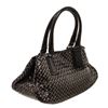 Image 3 : Bottege Veneta Black Woven Open Shoulder
