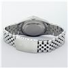 Image 5 : Rolex Mens Quickset Stainless Steel Sapphire Crystal White Index Datejust Wristw