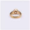 Image 4 : Heavy 18K Yellow Gold & Moissanite Ring