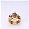 Image 3 : Heavy 18K Yellow Gold & Antique Cameo Ring