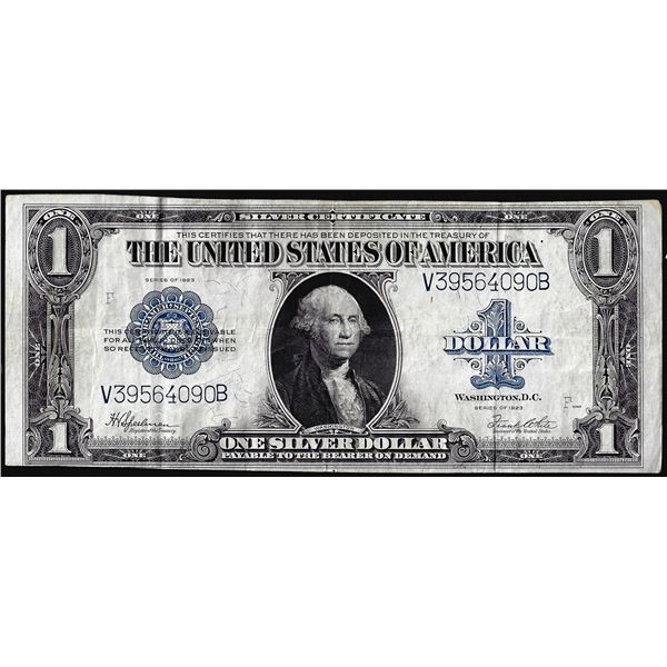 1923 $1 Silver Certificate Note