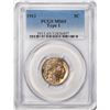 Image 1 : 1913 Type 1 Buffalo Nickel Coin PCGS MS65