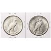 Image 2 : Lot of 1935 & 1935-S $1 Peace Silver Dollar Coin