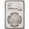 Image 1 : 1904-S $1 Morgan Silver Dollar Coin NGC AU50