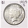 Image 1 : 1925-S $1 Peace Silver Dollar Coin