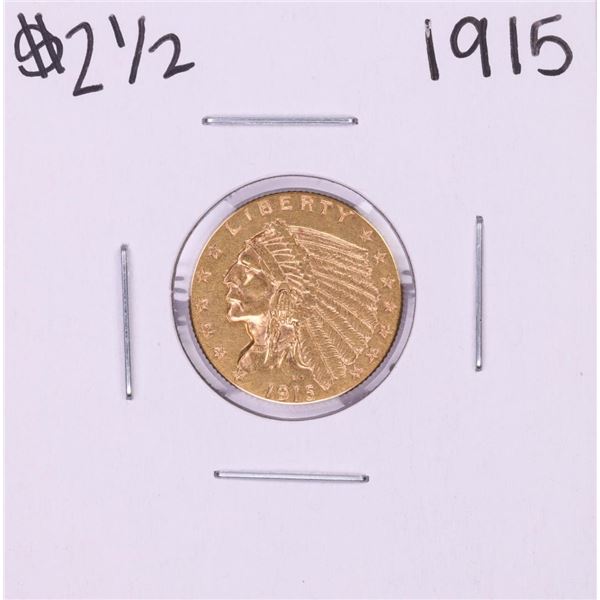 1915 $2 1/2 Indian Head Quarter Eagle Gold Coin
